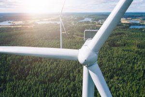 Windmills in Finland.